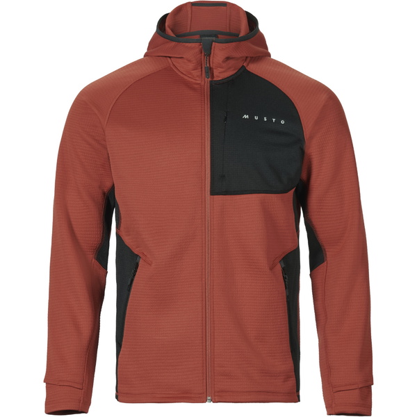 2025 Musto Mens Evo Thermal Hooded Tech FL Jacket 84188 - Rust
